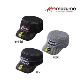 마즈메 낚시 모자 워크 캡 루어 MZCP-603, 데님-535345, 1개