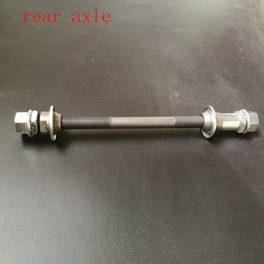 자전거 허브 산악 솔리드 액슬 볼 솔리드 리어 액슬 볼 150mm 프론트 액슬 180mm 리어 액슬, Rea Axles, 1개