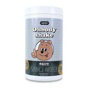 오늘의바디 식사대용 단백질 오바디 쉐이크 흑임자맛, 700g, 1개