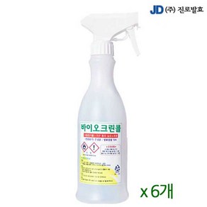 진로발효 바이오 크린콜 450ml 공병 스프레이