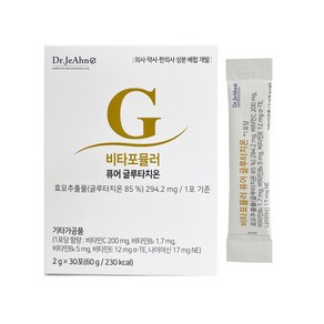 닥터제안 비타포뮬러 리포좀 글루타치온 포르테 1개월 1박스 2g x 30 포 인지질 코팅 프리미엄 글루타치온 250 mg, 60g, 1개