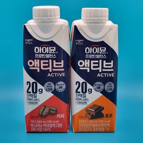 일동 하이뮨 액티브 250ml 커피 18개 + 초코 18개, 1세트