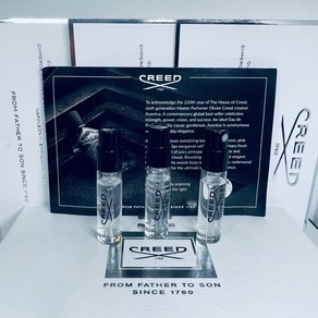 3 Ceed Aventus Men Eau De Pafum Vial Spay 0.08 oz/2.5 ml Each New On Cad, 1개, 2.5ml