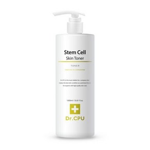 [Dr.cpu] 스템셀 스킨 토너 닥터씨피유 식물성 피부활력 토너 1000ml 대용량