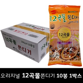 놀부명과 오리지널12곡물쫀디기 200g