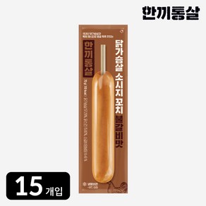 한끼통살 닭가슴살 소시지 꼬치 불갈비맛, 15개, 70g