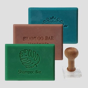 캔들바다 비누도장 - shampoo bar 샴푸바 (선택) | 비누스탬프