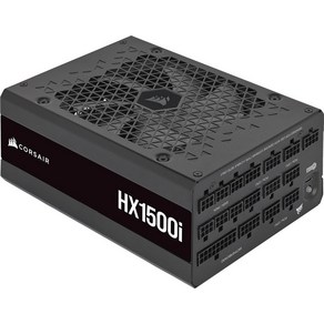 고사양 Cosai HX1000i 완전 모듈식 초저잡음 ATX 전원 공급 장치 - 3.0 및 PCIe 5.0 규격 유체 동적 베어링 팬 CORSAIR iCUE 소프트웨어 호환 8