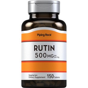 Piping Rock Rutin 루틴 500mg 베지 태블릿 150정, 1개