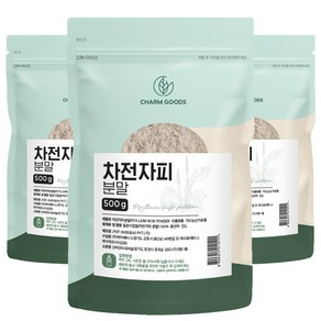 식이섬유 차전자피 가루 500g 3팩, 3개