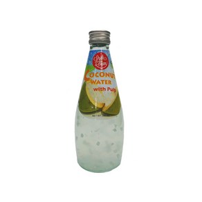 럭시암 코코넛워터 위드 펄프, 290ml, 12개