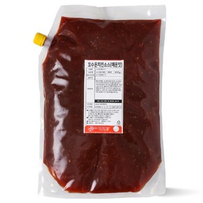 아이엠소스 꼬수운치킨소스 통닭양념-순한맛 매운맛 2종, 꼬수운치킨소스-5kg(매운맛), 5kg, 1개