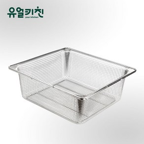 업소용 스텐 밧드용 바구니망 6인치 2/3, 1개, 스텐 바트망