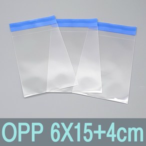 투명OPP봉투 6X15+4cm (400매)