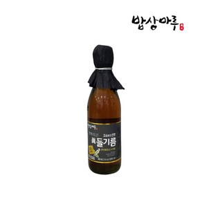 [밥상마루] 통깨 100% 고소한 들기름 350mlx1병, 350ml, 6개