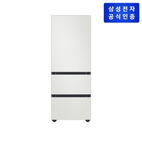 [삼성전자] [313L] 비스포크 키친핏 김치냉장고 RQ33DB74C1AP[색상 선택], 색상:에센셜 화이트, 색상:에센셜 화이트