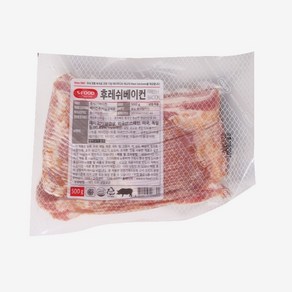 SFOOD 에쓰푸드 베이컨(슬라이스)500g, 1개, 500g