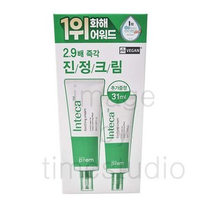 메이크프렘 인테카 수딩크림 기획세트(50ml+31ml), 1세트