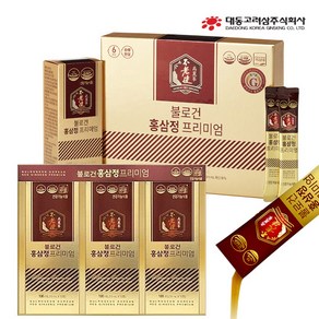 대동고려삼 불로건 홍삼정 프리미엄 홍삼스틱 10ml x 30포 진세노사이드 20mg 고함량제품 효도선물추천, 30개