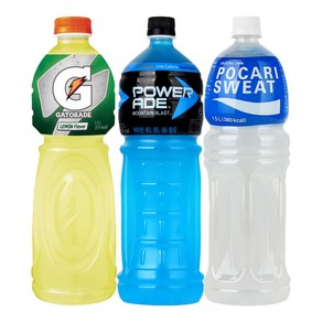 포카리스웨트 1.5L 2페트 + 파워에이드 1.5L 2페트 + 게토레이 1.5L 2페트