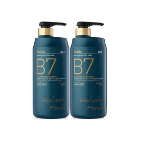 [포레스트스토리] B7 안티헤어로스 약산성 탈모샴푸 1000ml 2개+200ml, 2개, 상세 설명 참조