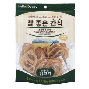 참좋은간식 소울대 강아지 간식 80g, 닭고기맛, 4개