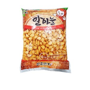 또밥찬 맛있는 간장 초마늘 4kg 반찬단지 알마늘