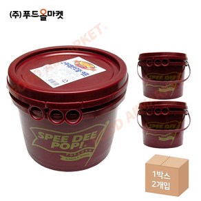 스피디 팝콘오일 3kg 한박스 x 2ea