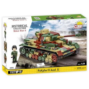 COBI Histoical Collection WWII PzKpfw IV Ausf. G 탱크, COBI Histoical Collection WWI