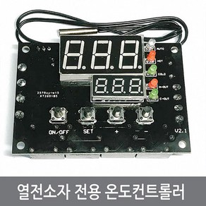 싸이피아 A21 열전소자 전용 냉온 온도컨트롤러 전압극성 절환, 1개