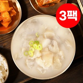 마음담은 진한 도가니탕, 3개, 500g