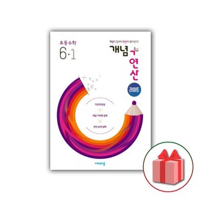 사은품+2025년 개념+연산 초등 라이트 수학 6-1