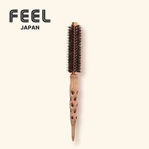 FEEL 전문가용 롤빗 NAP Brush 돈모 열판 브러쉬 원목 브러쉬 260도까지 견디는 드라이빗 1호 (조그립 핀셋 2개 증정)