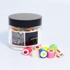 PAPABUBBLE 땡큐 믹스캔디 50g (병 타입), 1개