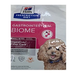 힐스 독 강아지 처방식 GI biome 지아이 바이옴 1.5kg 설사 변비 소화기이상 처방사료, 1개