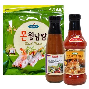 월남쌈 실속세트 C (원형 200g+피넛소스+칠리소스), 1개, 725g