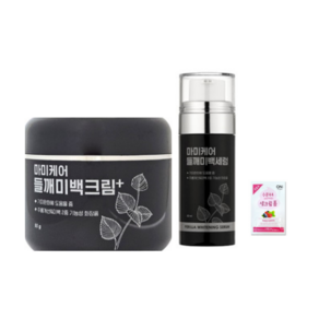 마미케어 들깨 미백 크림 50그램 1개 + 들깨 미백 세럼 + 폼클렌징, 50g