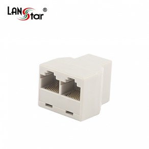 아이보리 커플러 8P8C Y형 RJ45 CAT5E 핀타입 40029, 선택없음, 1개