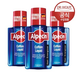 알페신 알페신 카페인 리퀴드 (모발 및 두피 영양), 200ml, 3개