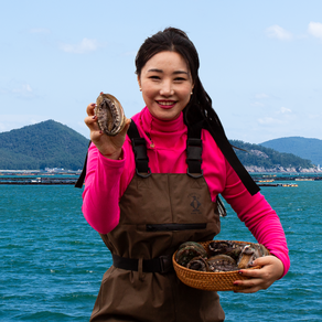 생산자직송 완도 활전복 1kg 꼬마전복 라면전복 산소포장 세척솔, 20-22미, 1개