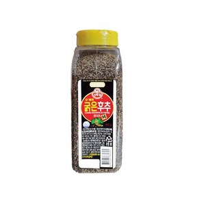 오뚜기 오쉐프 굵은후추 PET 450G, 20개