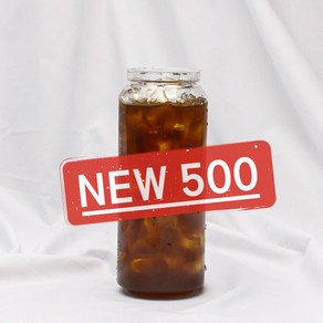 페트캔 500ml 투명 플라스틱 음료배달용 캔시머 공캔 100개