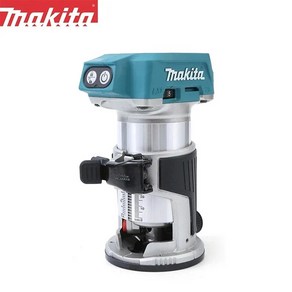 Makita DRT50 무선 트리머 충전식 트리밍 기계 브러시리스 슬롯 도구 밀링 목공 타각기, 1개