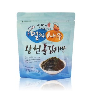 멸치새우 광천 돌김자반 35g 자반볶음 반찬