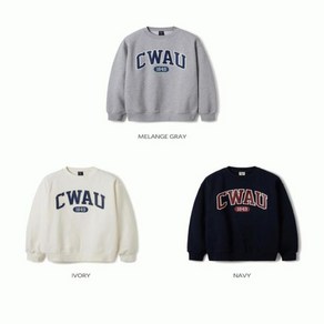 후아유 공용 로고 맨투맨 CWAU Logo Sweatshit WHMWE4901U