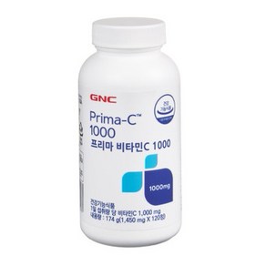 GNC 프리마 비타민 C 1000, 120정, 174g, 1개