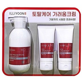 [KT알파쇼핑]일리윤 가려움 토탈케어 크림 330ml + 80ml x 2개, 1개