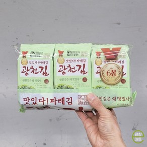 광천김 맛있다 파래김, 3개, 단품