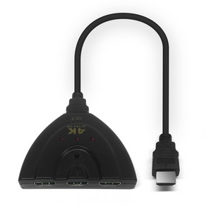 넥스트 3대 1 HDMI 스위치 1.2m, NEXT-0301SWC4K