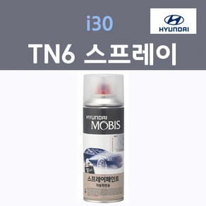 순정품 현대 i30 아이써티 TN6 더데님 (주문생산컬러) 스프레이 자동차 차량용 붓펜 카 페인트, 1개, 200ml